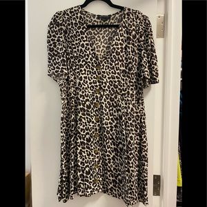 Something Navy Printed Dress